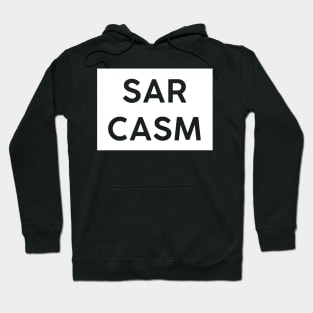 Sarcasm Square Hoodie